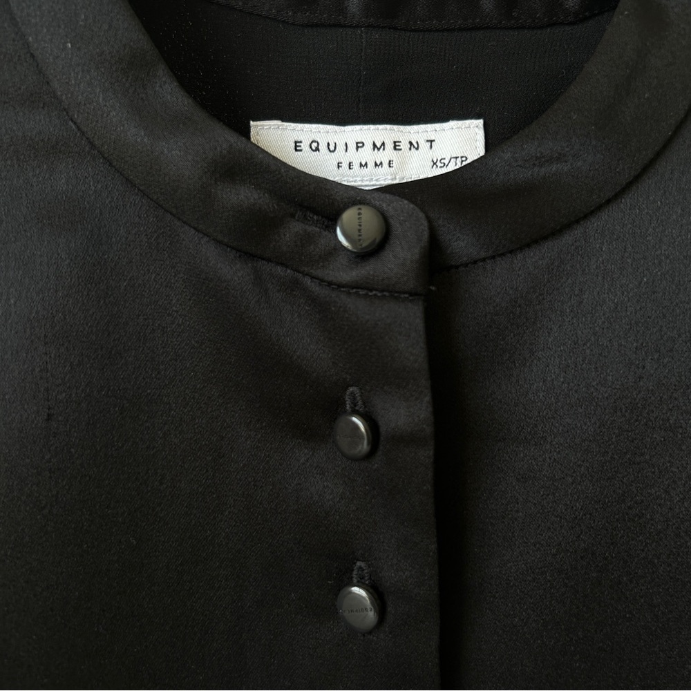 Equipment Silk Button Up Blouse - Picture 3 of 3